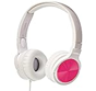 Amazon Basics - Leichter Bügel-Kopfhörer, Pink
