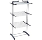 Amazon Basics 42 m Tower Clothes Airer, foldable Clothes Rack, Clothes horse with accessories