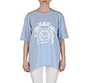 19V69 ITALIA Smile, T-Shirt Damen, Hellblau, M