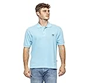 19V69 ITALIA Ricamo, Polohemd Herren, Blau, L